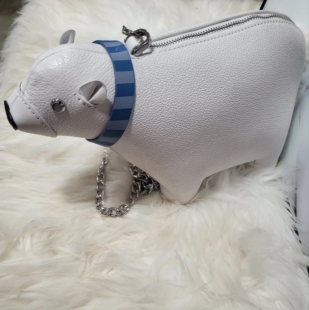 Kate Spade New York Polar Bear Arctic Friends Crossbody Bag